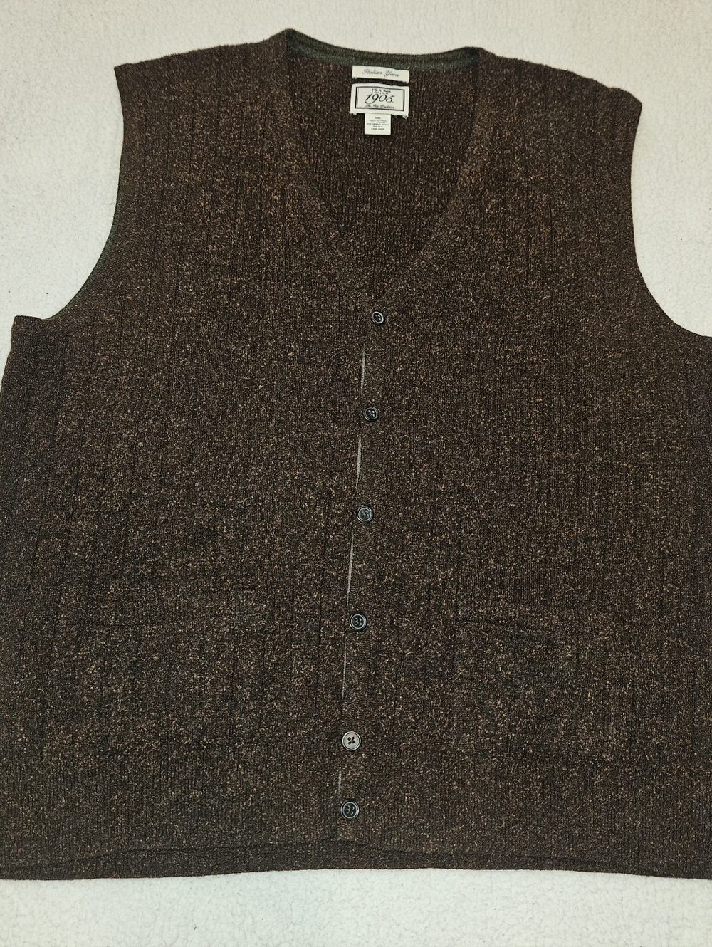 Jos. A. Banks Italian Yarn Vest Szie XXL